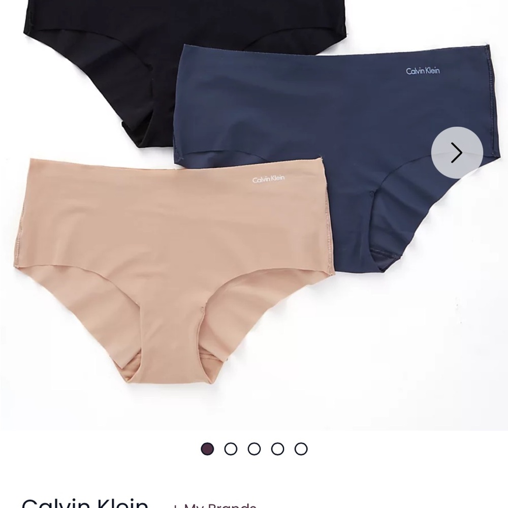 Calvin Klein hipsters 3 pack NWT - Picture 3 of 5